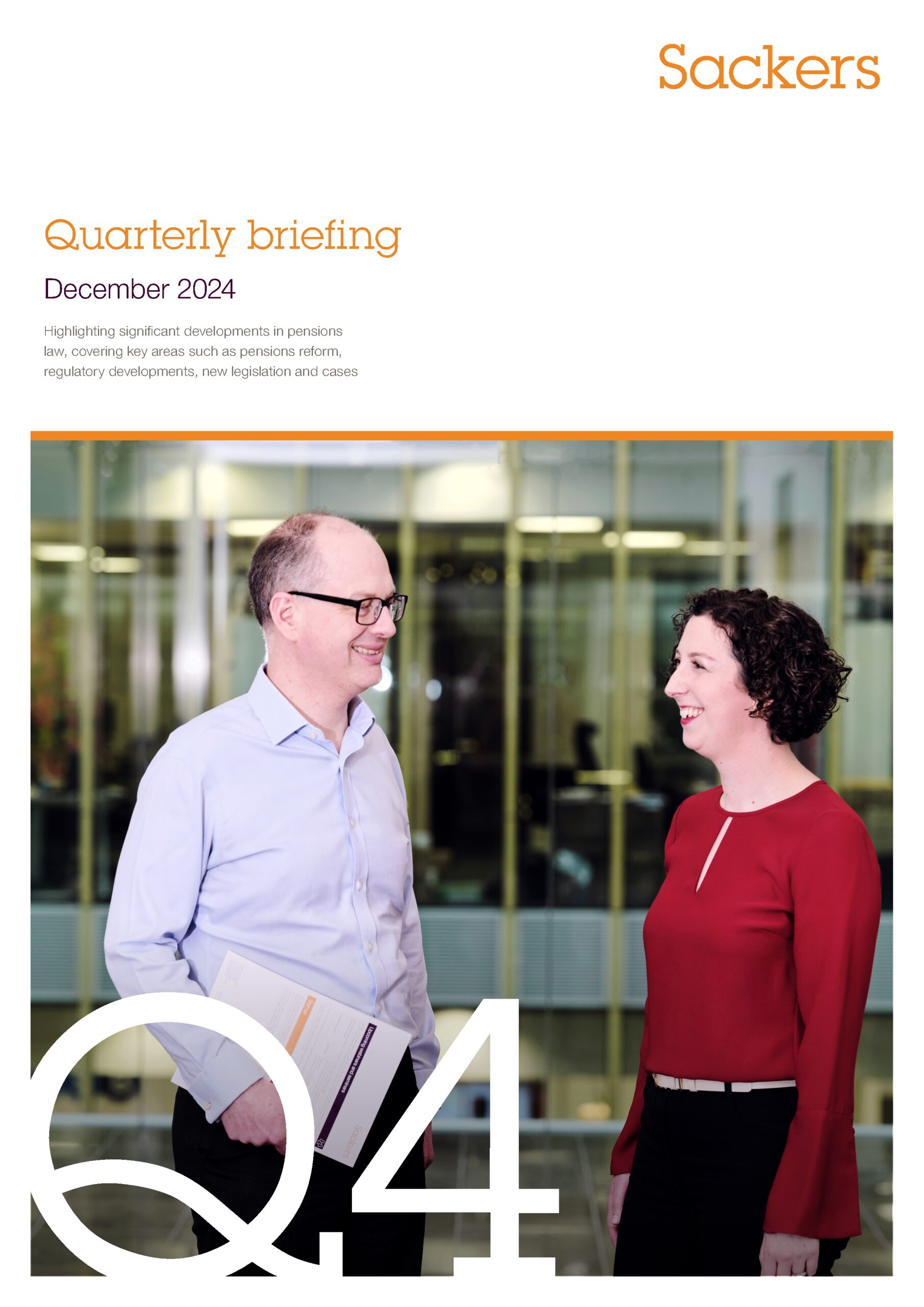 Latest Quarterly briefing